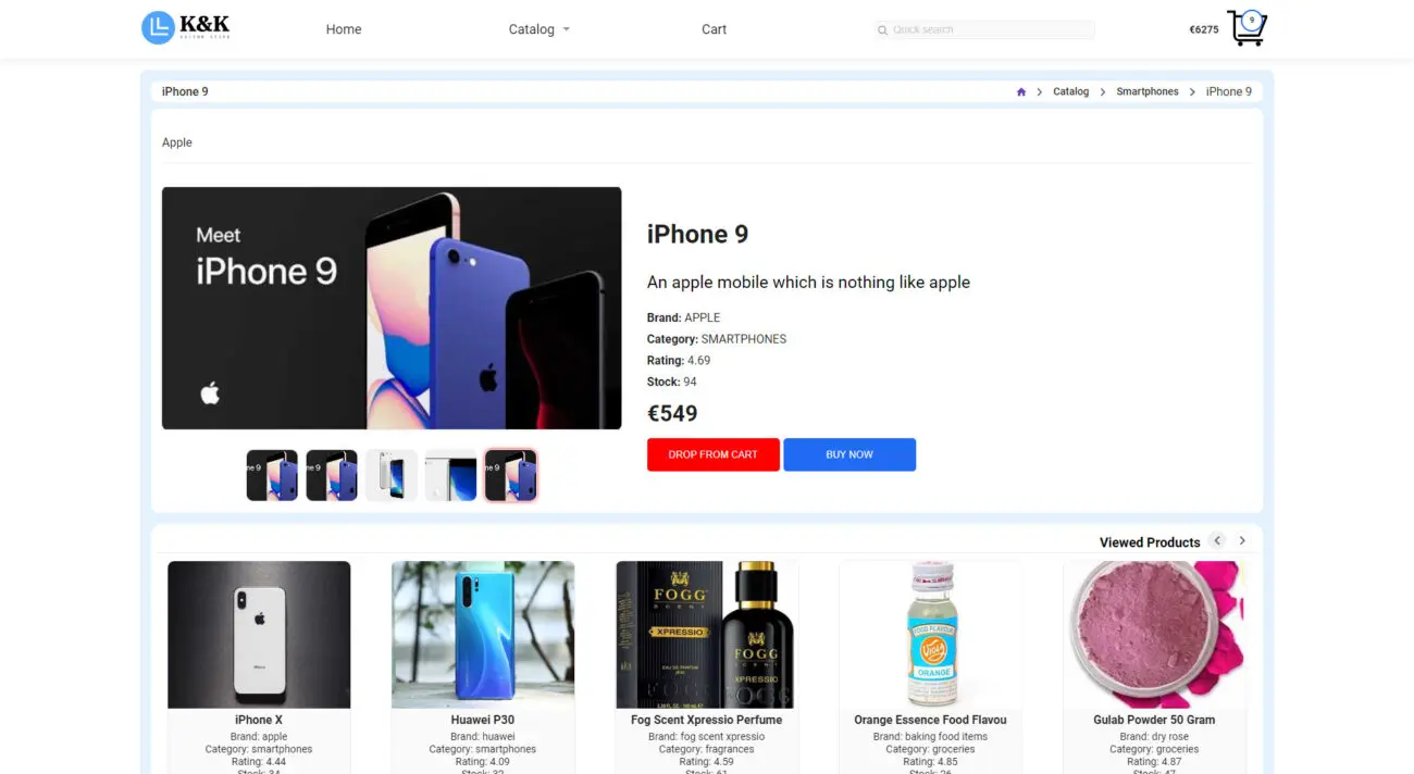 Online Store Development